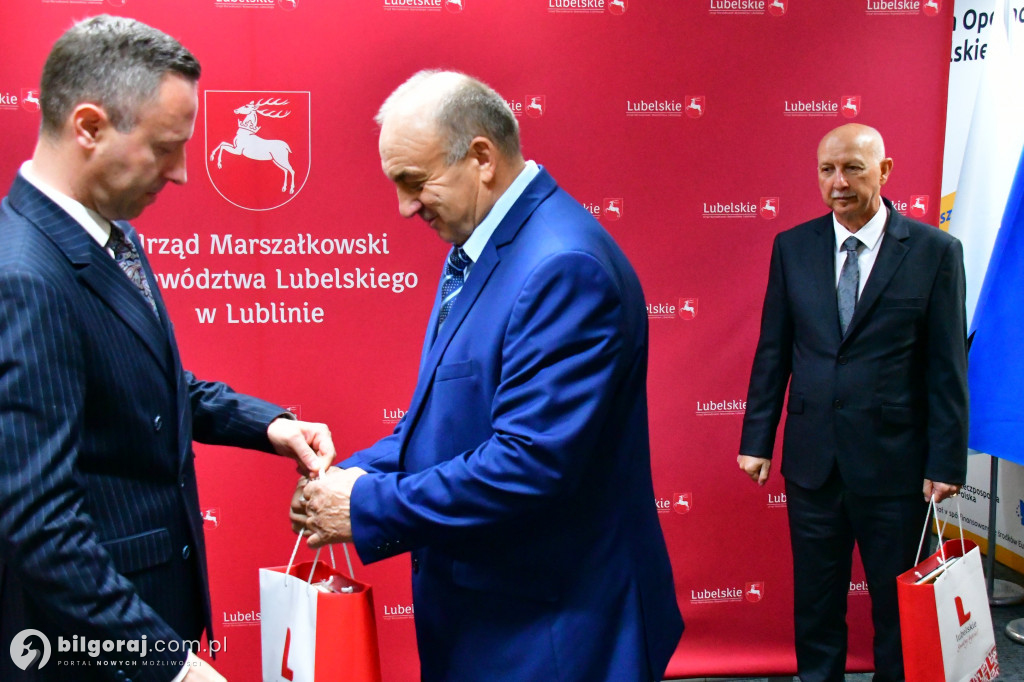 Samorządowcy powiatu biłgorajskiego wyróżnieni