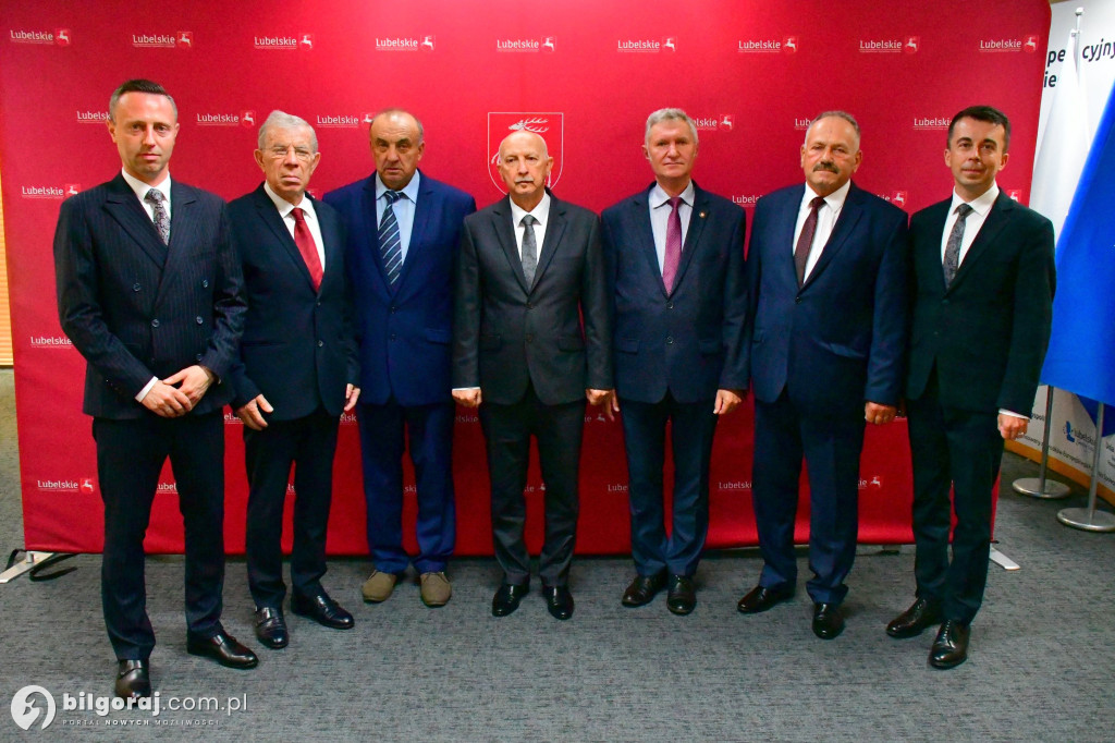 Samorządowcy powiatu biłgorajskiego wyróżnieni