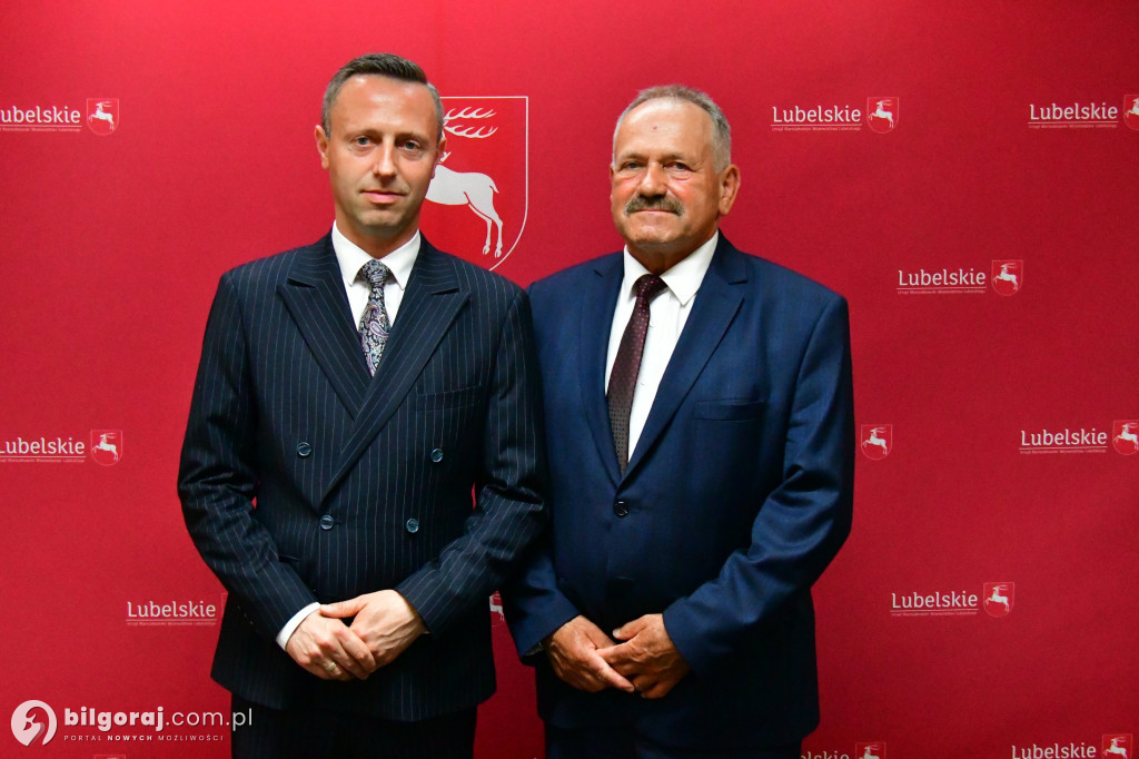Samorządowcy powiatu biłgorajskiego wyróżnieni