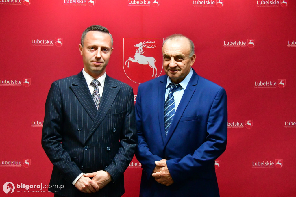Samorządowcy powiatu biłgorajskiego wyróżnieni