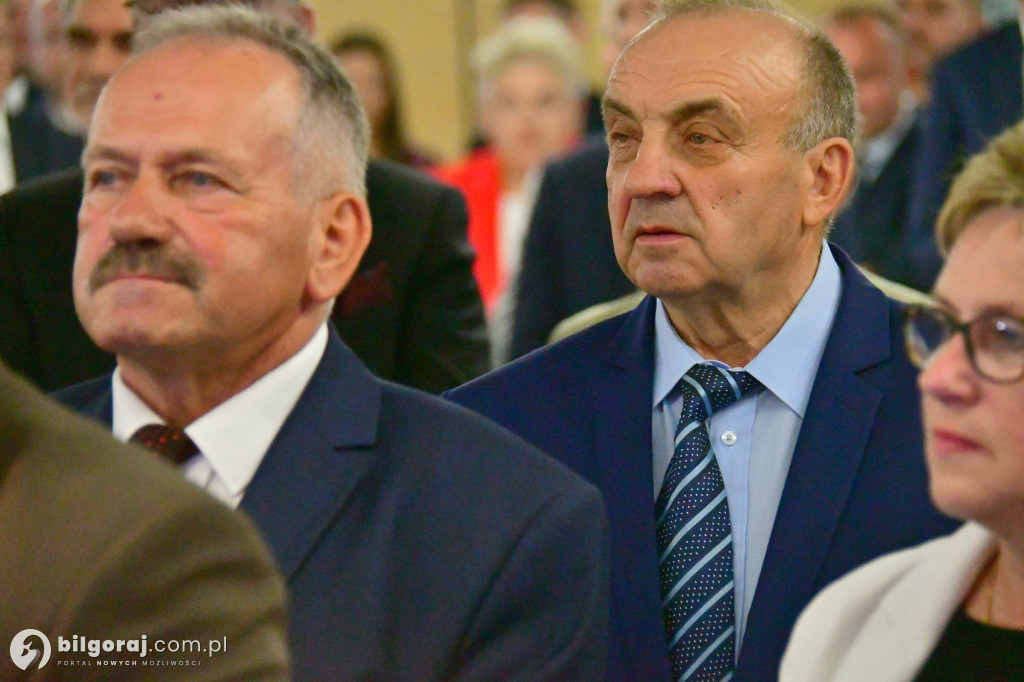 Samorządowcy powiatu biłgorajskiego wyróżnieni
