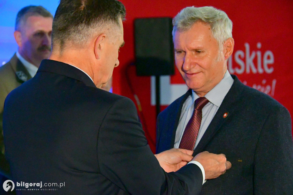 Samorządowcy powiatu biłgorajskiego wyróżnieni