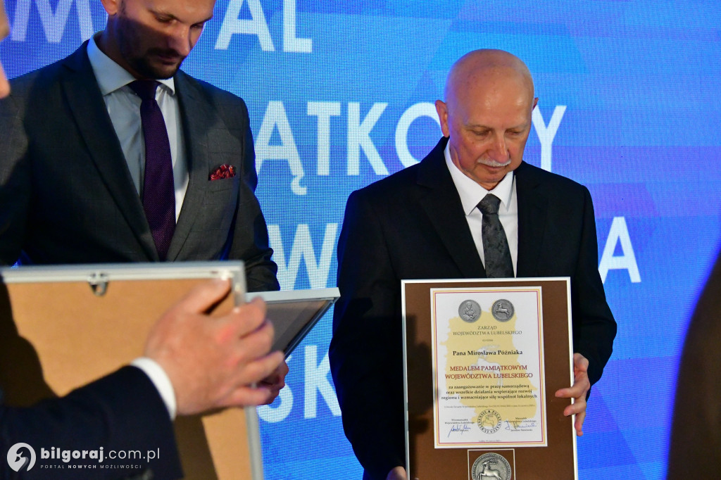 Samorządowcy powiatu biłgorajskiego wyróżnieni