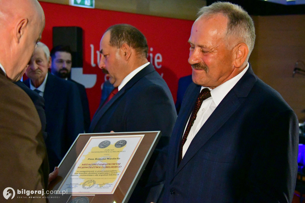 Samorządowcy powiatu biłgorajskiego wyróżnieni