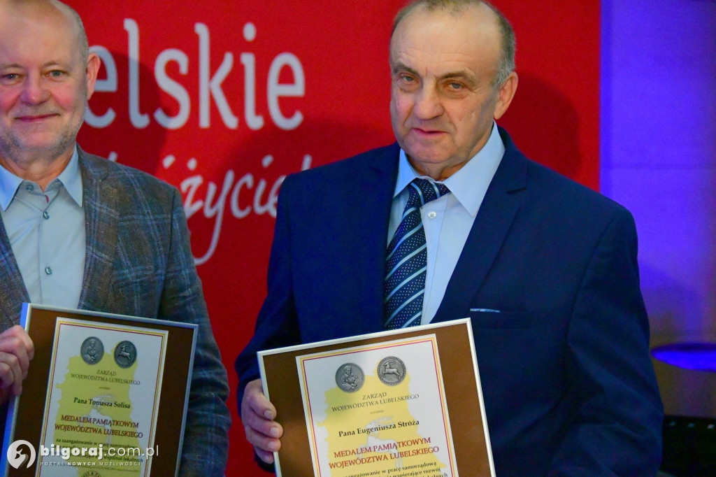 Samorządowcy powiatu biłgorajskiego wyróżnieni