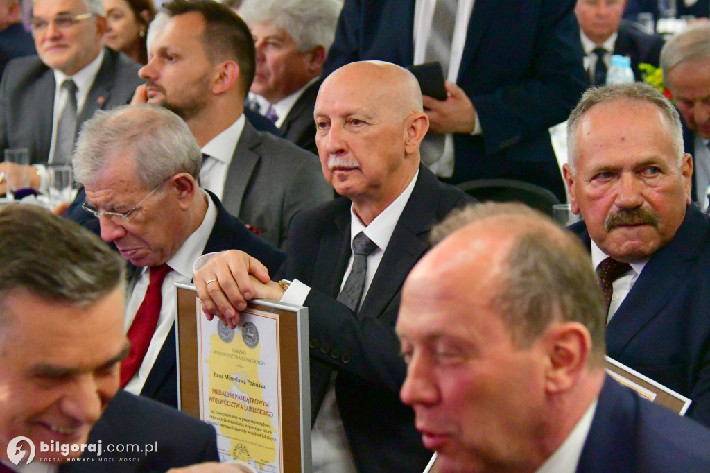Samorządowcy powiatu biłgorajskiego wyróżnieni