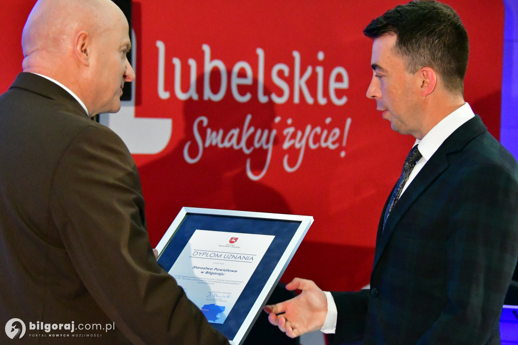Samorządowcy powiatu biłgorajskiego wyróżnieni