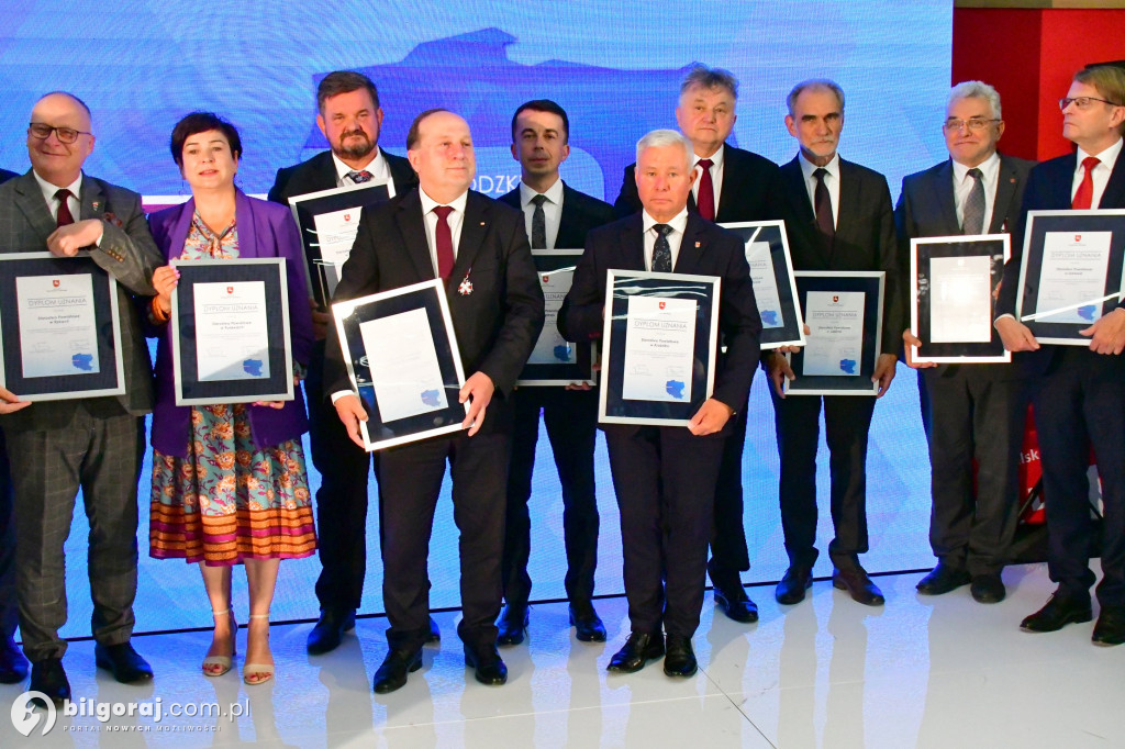 Samorządowcy powiatu biłgorajskiego wyróżnieni