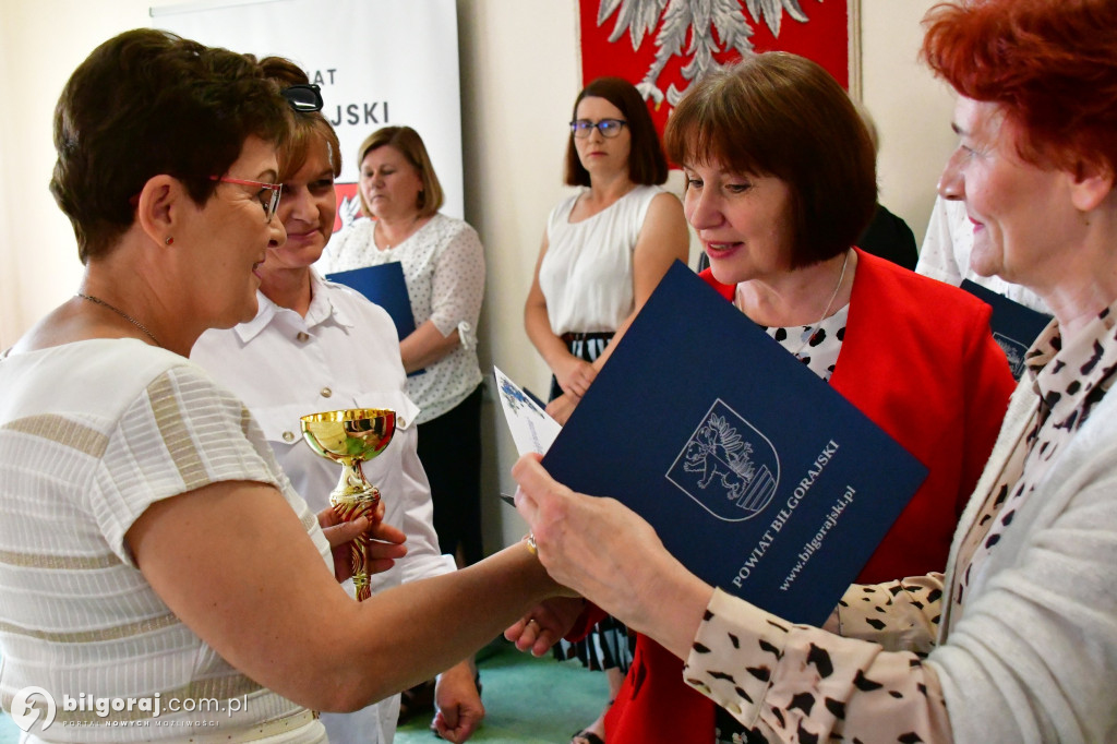 Dzień sportowca w Starostwie Powiatowym w Biłgoraju