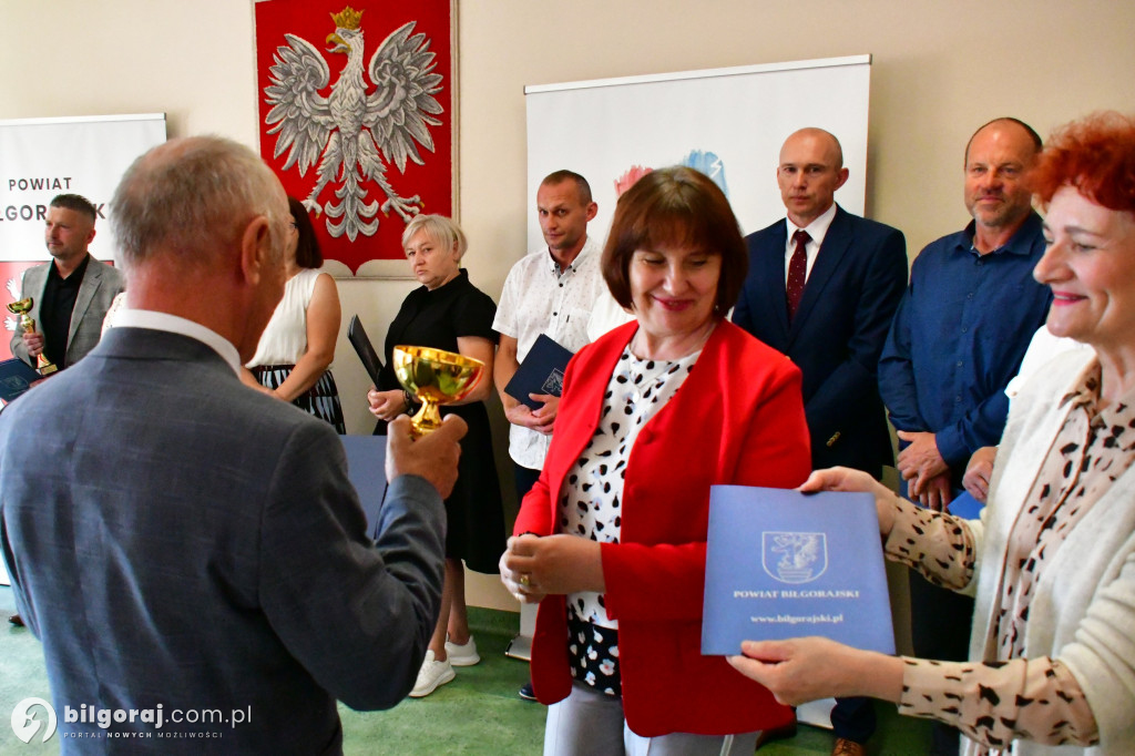 Dzień sportowca w Starostwie Powiatowym w Biłgoraju