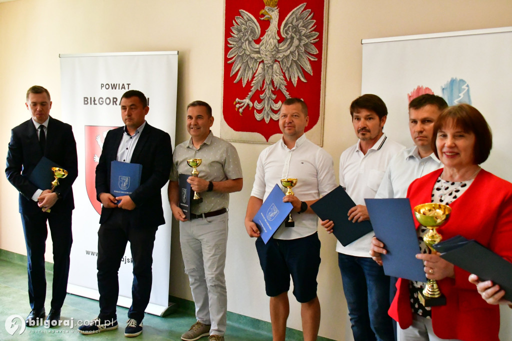Dzień sportowca w Starostwie Powiatowym w Biłgoraju
