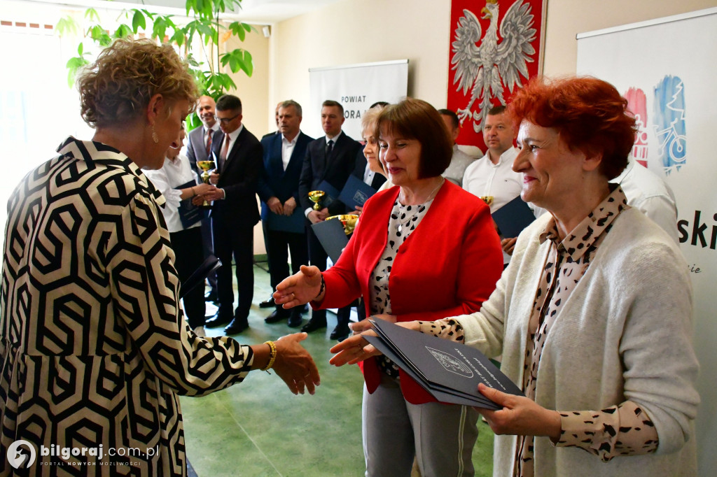 Dzień sportowca w Starostwie Powiatowym w Biłgoraju