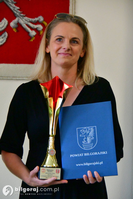 Dzień sportowca w Starostwie Powiatowym w Biłgoraju