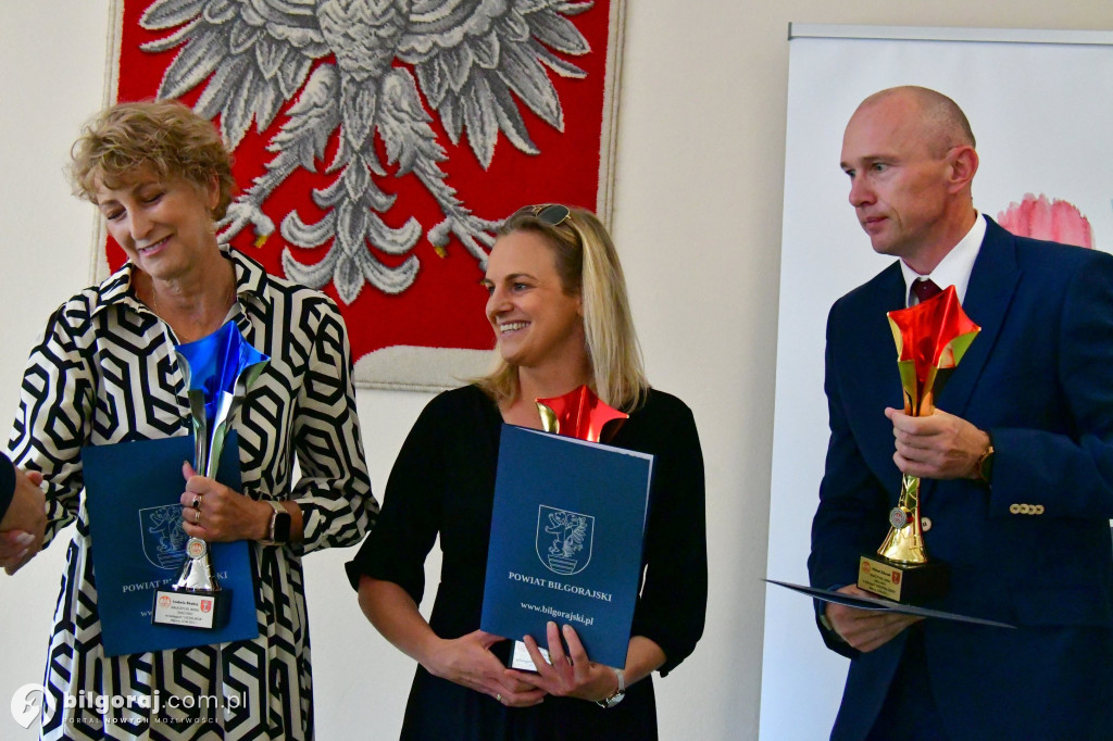 Dzień sportowca w Starostwie Powiatowym w Biłgoraju