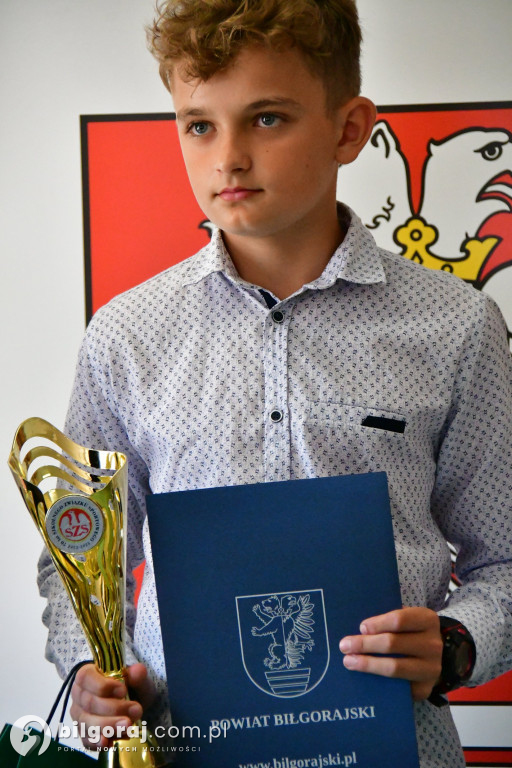 Dzień sportowca w Starostwie Powiatowym w Biłgoraju