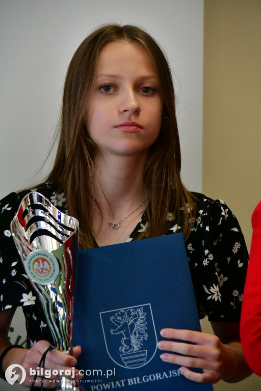 Dzień sportowca w Starostwie Powiatowym w Biłgoraju