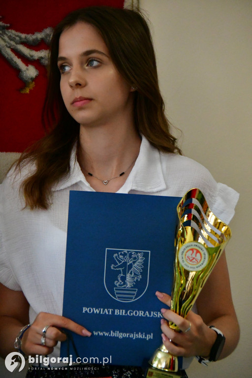 Dzień sportowca w Starostwie Powiatowym w Biłgoraju