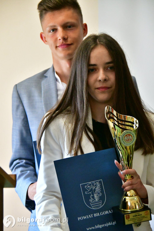 Dzień sportowca w Starostwie Powiatowym w Biłgoraju