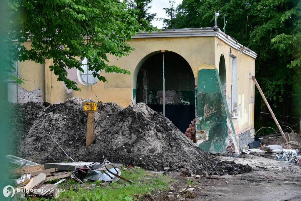 Zaawansowanie prac nad Muzeum w Osuchach - czerwiec 2023