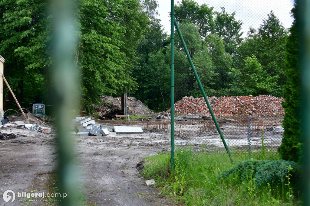 Zaawansowanie prac nad Muzeum w Osuchach - czerwiec 2023