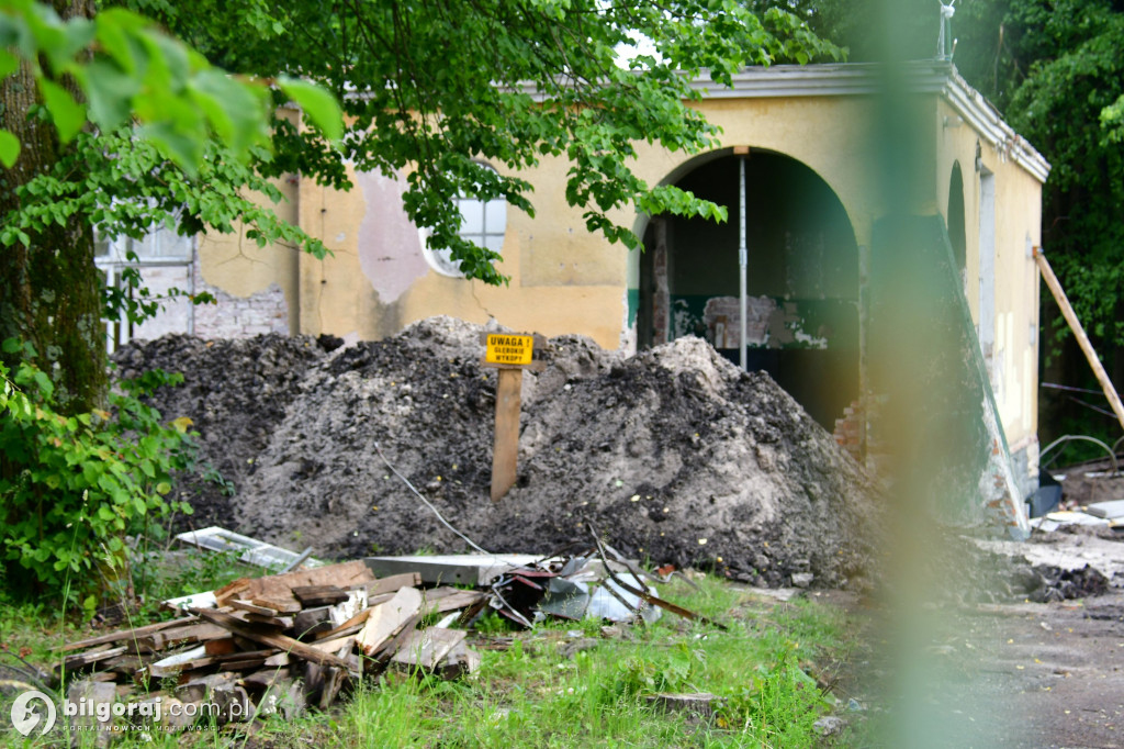 Zaawansowanie prac nad Muzeum w Osuchach - czerwiec 2023