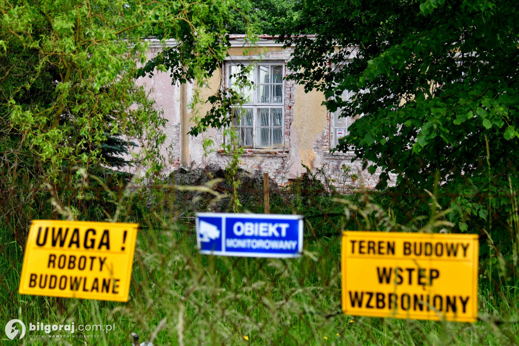 Zaawansowanie prac nad Muzeum w Osuchach - czerwiec 2023