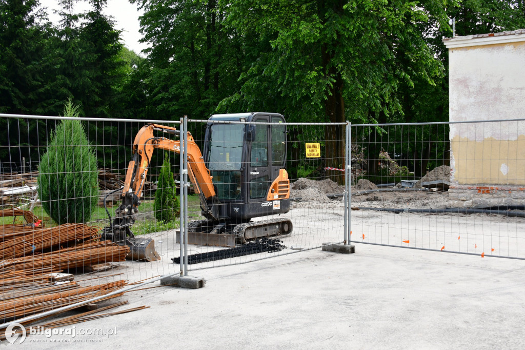 Zaawansowanie prac nad Muzeum w Osuchach - czerwiec 2023