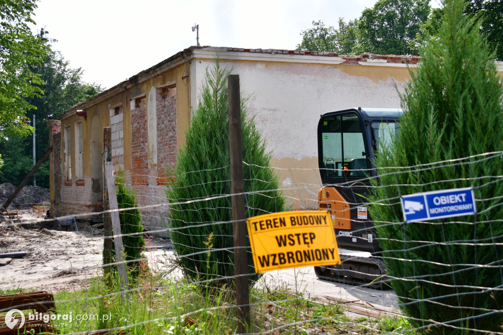 Zaawansowanie prac nad Muzeum w Osuchach - czerwiec 2023