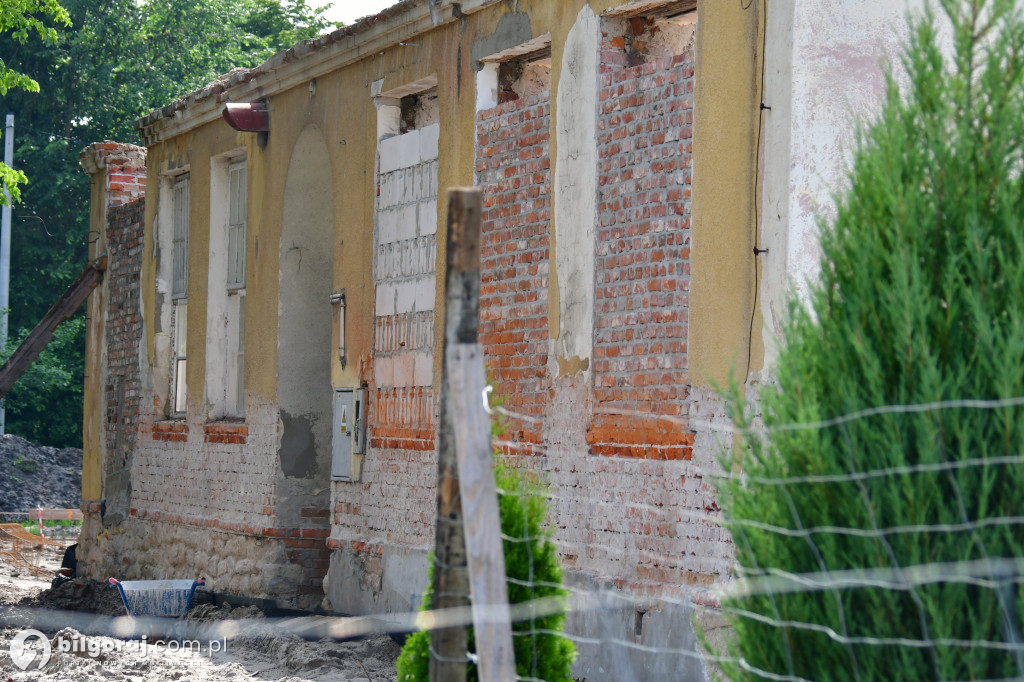 Zaawansowanie prac nad Muzeum w Osuchach - czerwiec 2023