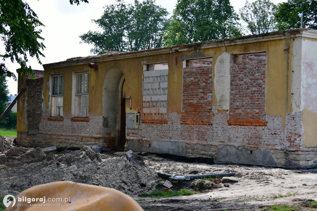 Zaawansowanie prac nad Muzeum w Osuchach - czerwiec 2023