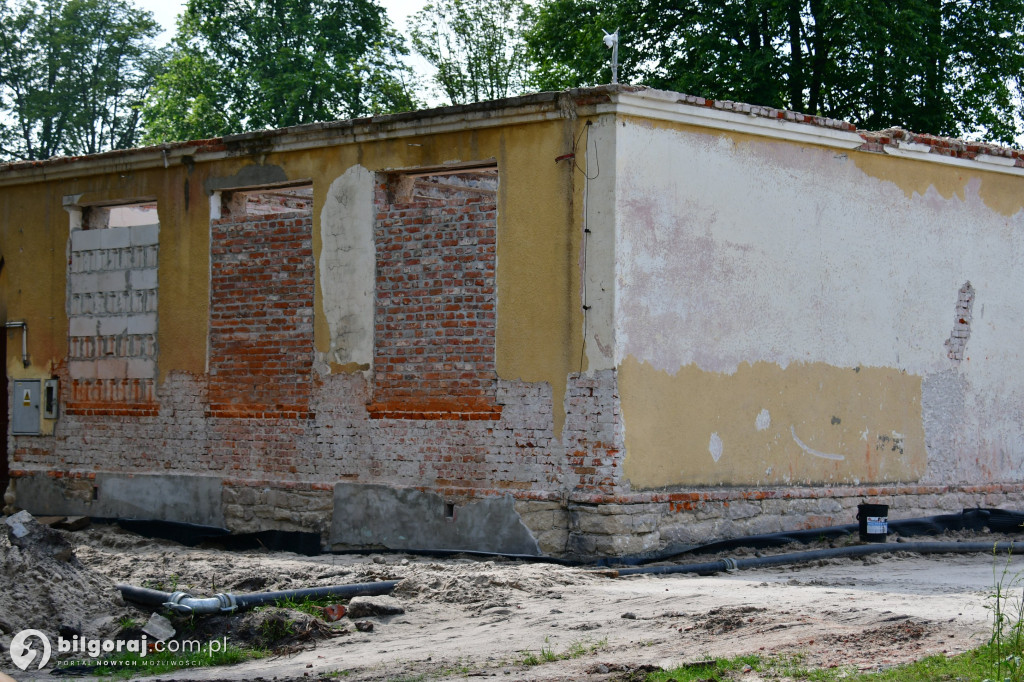 Zaawansowanie prac nad Muzeum w Osuchach - czerwiec 2023