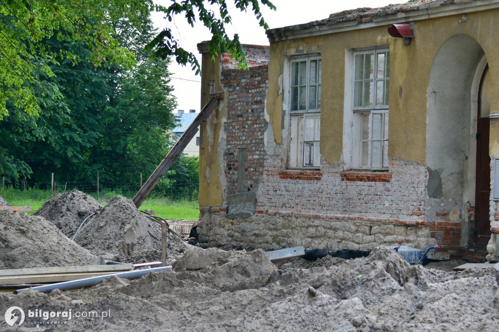 Zaawansowanie prac nad Muzeum w Osuchach - czerwiec 2023