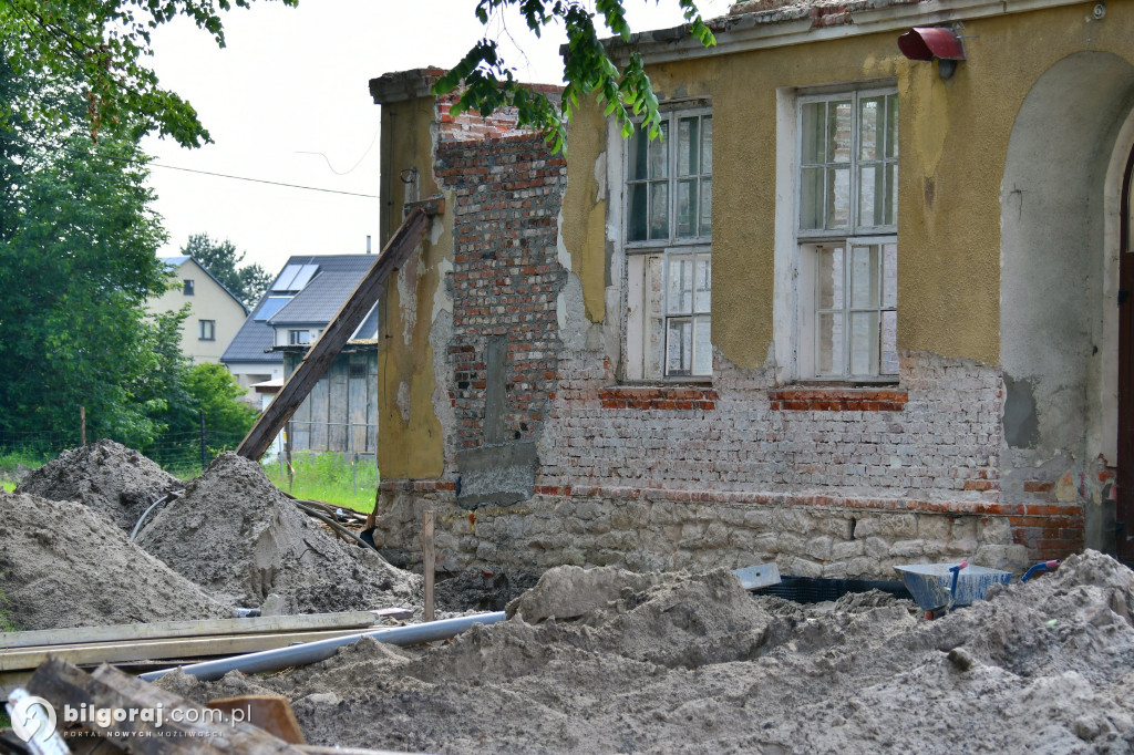 Zaawansowanie prac nad Muzeum w Osuchach - czerwiec 2023