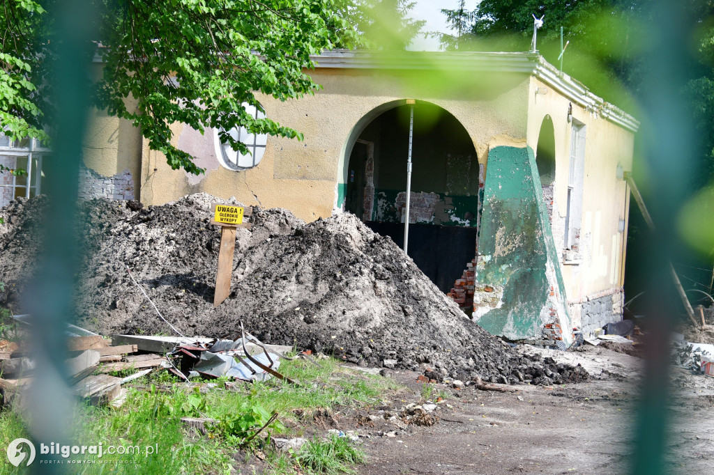 Zaawansowanie prac nad Muzeum w Osuchach - czerwiec 2023