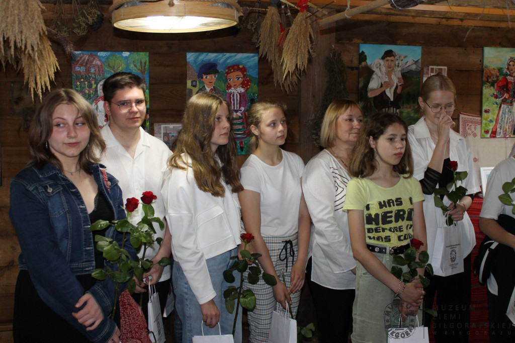 Polskie stroje ludowe w Zespole Młyńskim w Biłgoraju