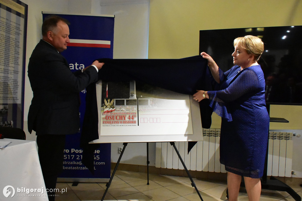 Okolicznościowa kartka Poczty Polskiej upamiętnia bitwę pod Osuchami