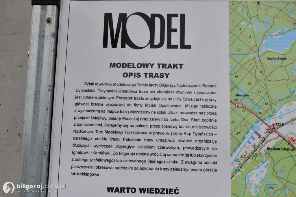 Modelowy szlak odnowiony