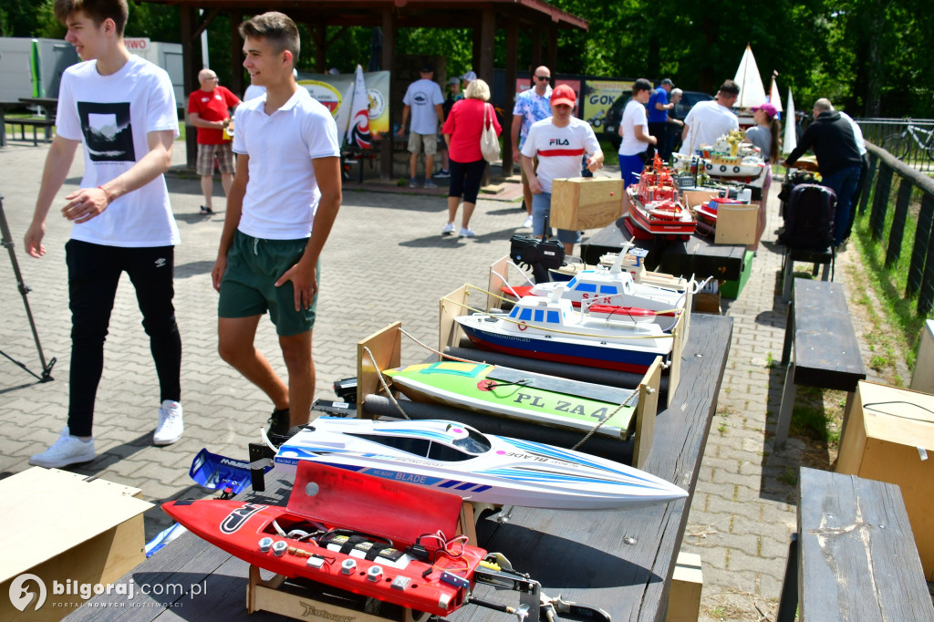 Zawody modeli pływających o Puchar Burmistrza Biłgoraja