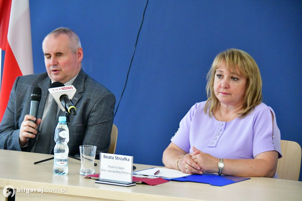 Otwarte spotkanie z ministrem Pawłem Wdówiekiem w Biłgoraju