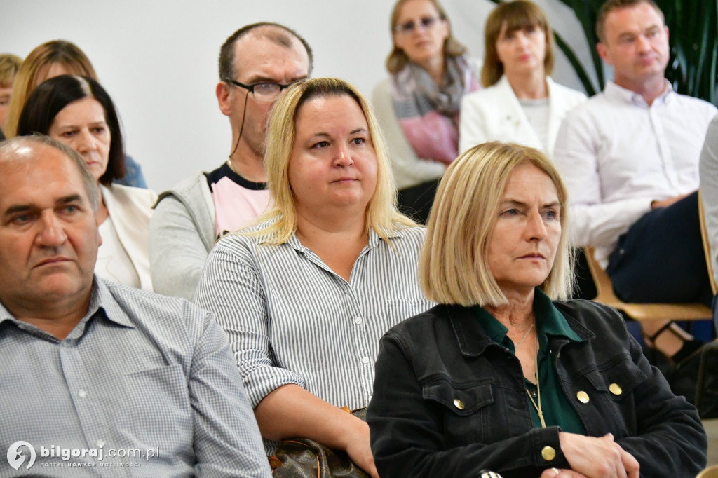 Otwarte spotkanie z ministrem Pawłem Wdówiekiem w Biłgoraju