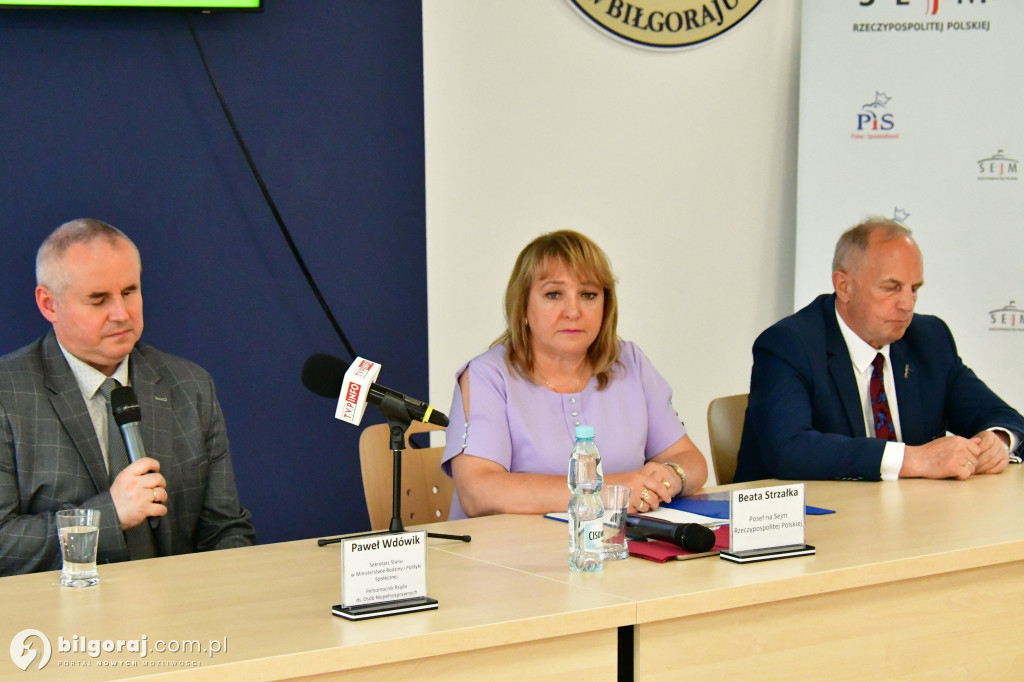 Otwarte spotkanie z ministrem Pawłem Wdówiekiem w Biłgoraju
