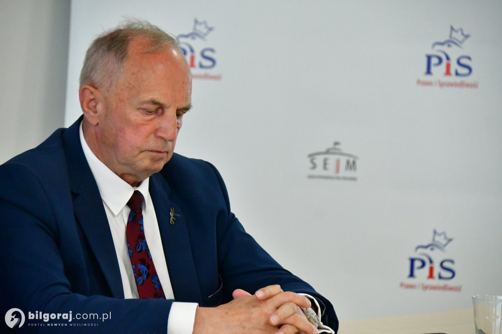 Otwarte spotkanie z ministrem Pawłem Wdówiekiem w Biłgoraju