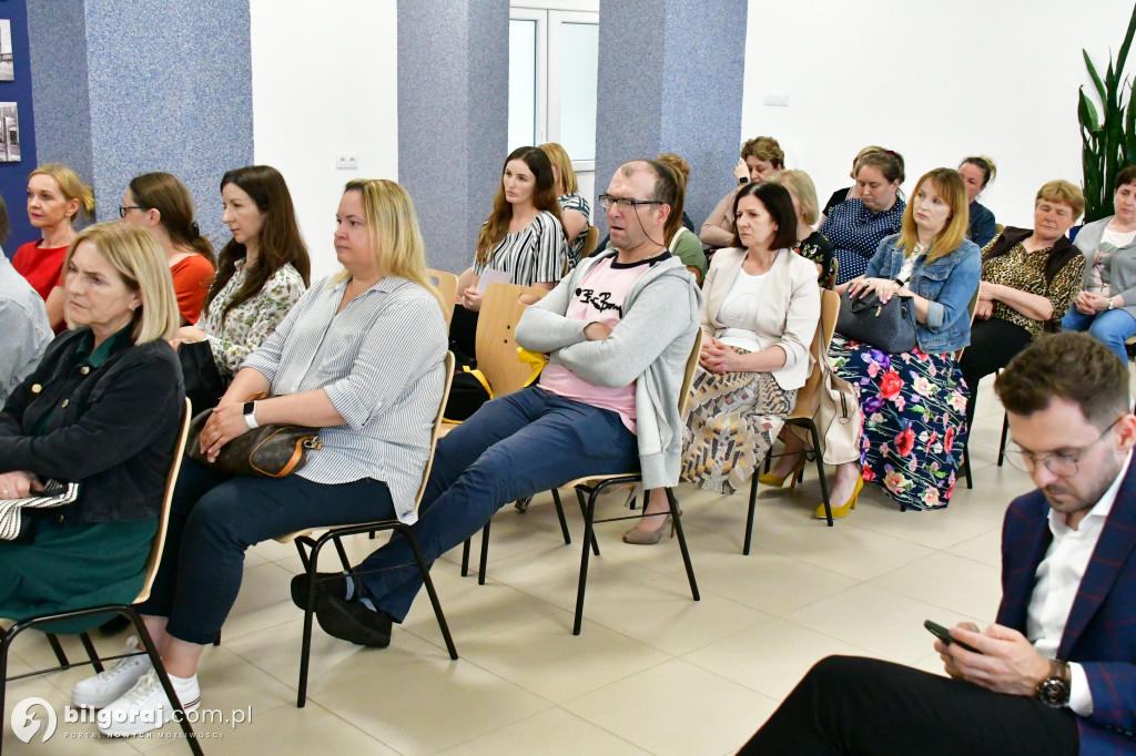 Otwarte spotkanie z ministrem Pawłem Wdówiekiem w Biłgoraju