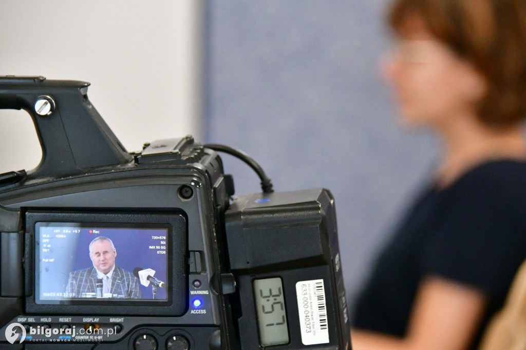 Otwarte spotkanie z ministrem Pawłem Wdówiekiem w Biłgoraju