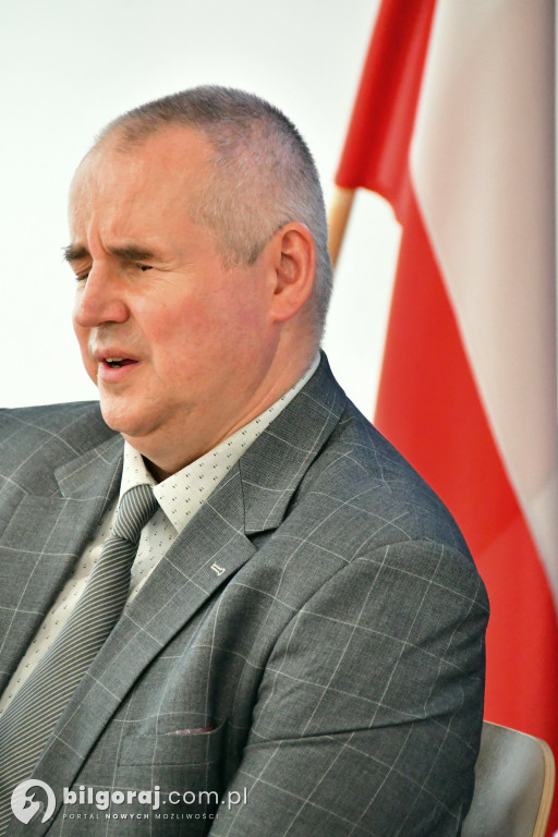Otwarte spotkanie z ministrem Pawłem Wdówiekiem w Biłgoraju