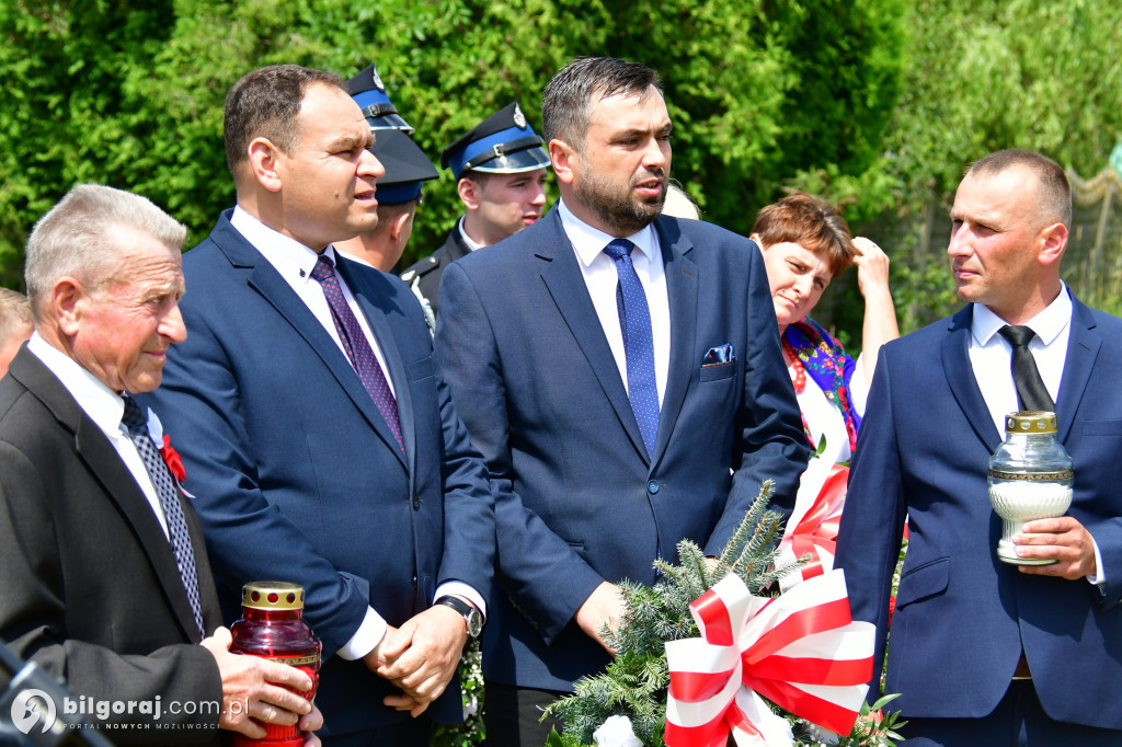 Gmina Tarnogród. 80. rocznica pacyfikacji Luchowa Dolbego i Górnego