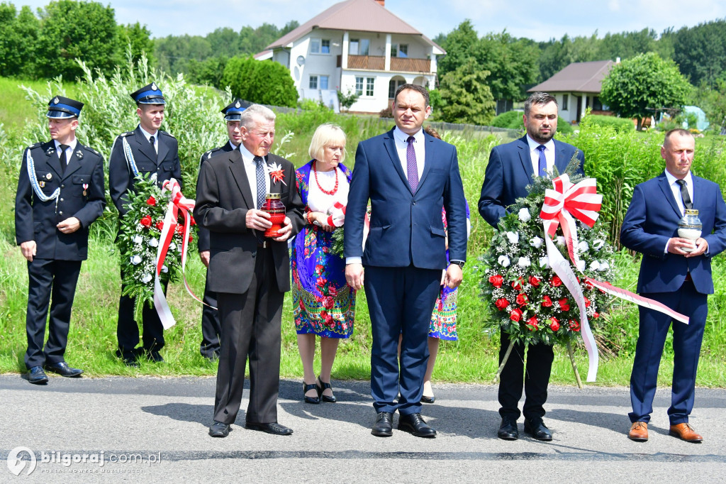 Gmina Tarnogród. 80. rocznica pacyfikacji Luchowa Dolbego i Górnego