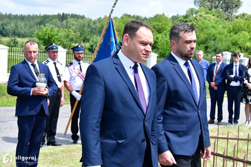 Gmina Tarnogród. 80. rocznica pacyfikacji Luchowa Dolbego i Górnego