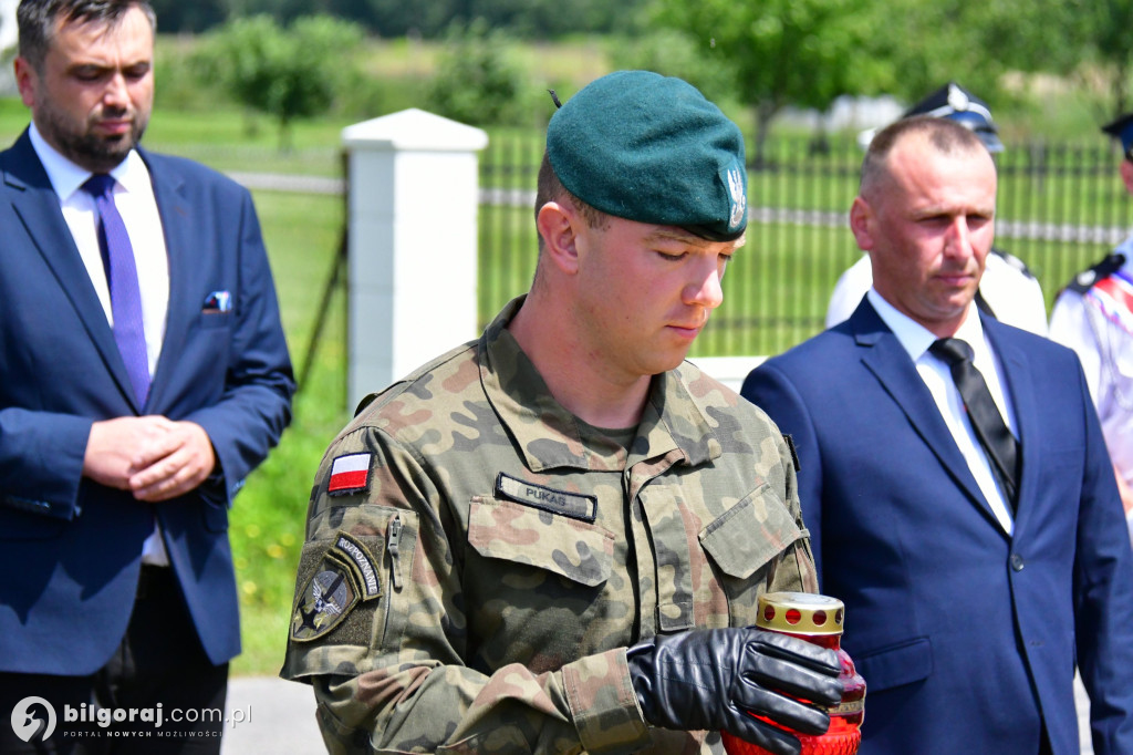 Gmina Tarnogród. 80. rocznica pacyfikacji Luchowa Dolbego i Górnego