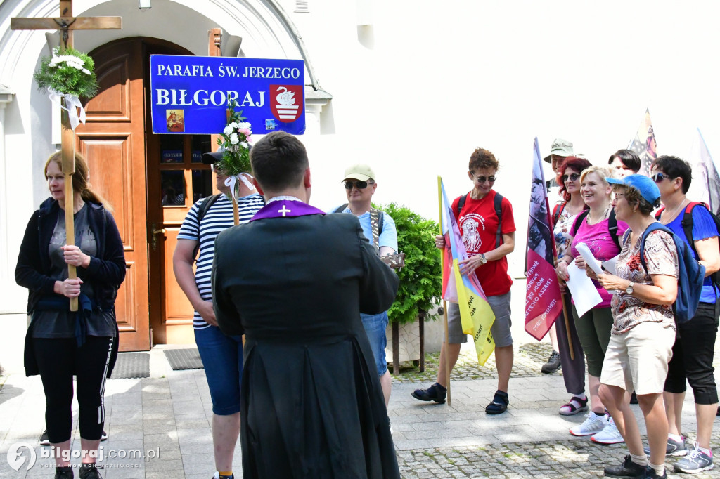 Z Biłgoraja ruszyła pielgrzymka do Krasnobrodu